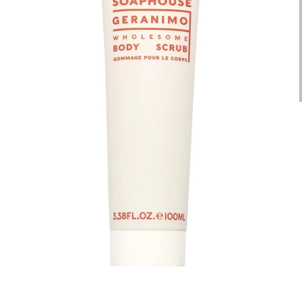 Geranimo Body Scrub - White